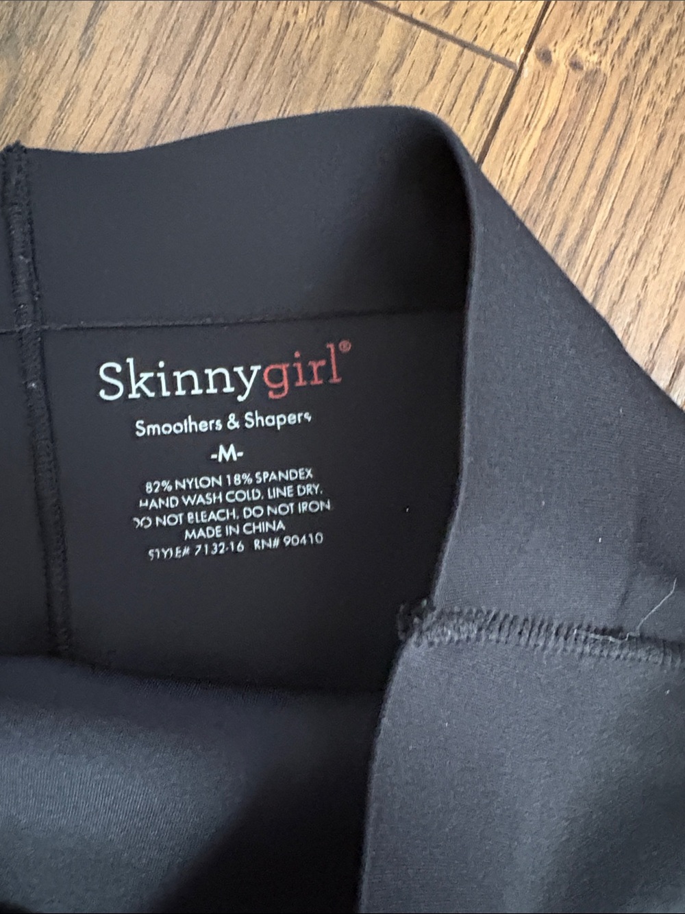 Skinnygirl Seamless High-Waist Shape Wear in Black & Nude - Picture 3 of 6